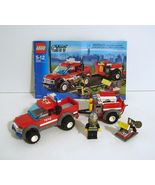 Lego 7942 Lego City Off Road Fire Rescue Truck  Complete With Instructions - £10.17 GBP