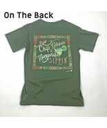 Jane Marie Women&#39;s Chip Dippin Margarita Sippin Olive Green Tee Small - $272.54 MXN