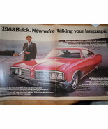 Wildcat Buick For 1968 Two Page Print Magazine Advertisement 1967 - €6,94 EUR