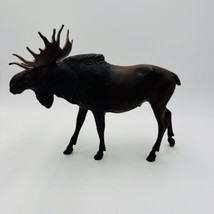 Breyer Model Moose Brown 1966 Vintage Plastic USA Figurine Chocolate Mint - £90.66 GBP