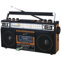 Supersonic Sc-3201Bt Retro Collection 4-Band Radio +Cassette To Mp3 Converter - £62.41 GBP