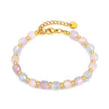 Morgan Stone Bracelet Beads Style And Simplicity Titanium Steel Bracelet For Wom - £26.07 GBP
