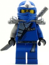 LEGO Ninjago Jay ZX Minifigure with Armor and Katana Sword - £22.02 GBP