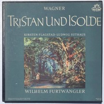 WAGNER Tristan Und Isolde 5X LP BOX SET Wilhelm Furtwangler 1959 Angel Records - £28.44 GBP
