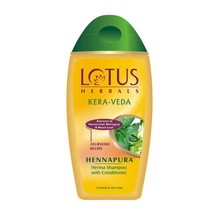 Lotus Herbals Kera Veda Hennapura Henna Shampoo with Conditioner 200ml Hair Care - £15.79 GBP