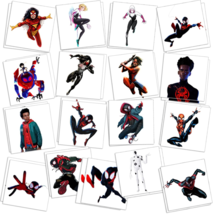 8 Sheets Kids Spiderman Temporary Tattoos for Boy Girls Party Favor Supply - $145.66 MXN