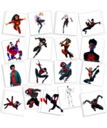 8 Sheets Kids Spiderman Temporary Tattoos for Boy Girls Party Favor Supply - $145.66 MXN