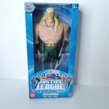 Mattel DC Justice League Unlimited 10 Inch Aquaman Blue Box NEW 2004 Mattel - £31.64 GBP