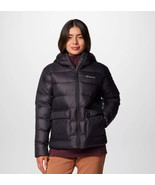 NEW - Columbia Harmony Falls Hooded Down Zip Jacket Women&#39;s Medium Black - $80.35