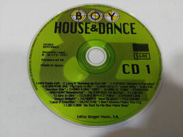 House &amp; Dance CD1 Boy Records 1997 - Disque Dance Mix - CD sin Boîte - $7.57