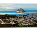 Morro Rock Morro Bay California CA UNP Chrome Postcard T21 - £2.29 GBP