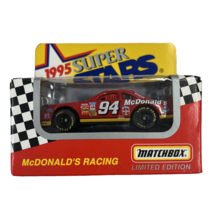 Bill Elliott #94 McDonald's Racing Matchbox 1995 Super Stars 1:64 Scale Diecast - $6.43