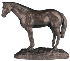 Sculpture Statue Quarterhorse Quarter Horse By Collins Handmade Equestrian - £249.15 GBP