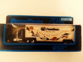 Matchbox 1991 Penn State Nittabny Lions Team Collectible Semi Truck Mint In Box - $29.99