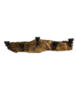 Huge Vintage 1970 Syroco Molded Gold Candle Holder Sconces Wall Hanging ... - $70.96 CAD