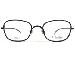 Calvin Klein Eyeglasses Frames 590 099 Black Square Full Wire Rim 49-20-145 - $55.89