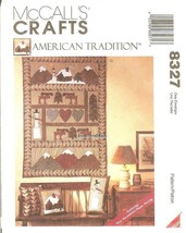 McCall's 8327 Home Decor Pillows, Stockings & Wall Hanging UNCUT FF - $8.47