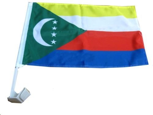 Moon Knives 12x18 Comoros Country Single Sided Car Vehicle 12&#39;&#39;x18&#39;&#39; Fla... - $4.44
