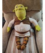 Vintage SHREK Hasbro Dreamworks Jumbo Ogre Plush 30” Tall Collectible Toy - $829.64 MXN