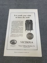 National Geographic Victrola Talking Machine  Ad KG - £9.49 GBP