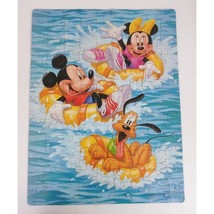 Vtg Golden Disney Mickey&#39;s Stuff For Kids 100 Piece Puzzle Complete #464... - $9.89