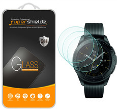 3X Tempered Glass Screen Protector For Samsung Galaxy Watch 42Mm - £15.97 GBP