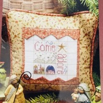 Shepherds Bush CCS Chart Come Adore Christmas Booklet Cross Stitch Star - $12.69