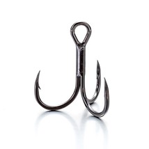 15pcs/lot LTHTUG Black Nickle Color Treble Hook High Strength Hooks High- Steel  - £37.46 GBP