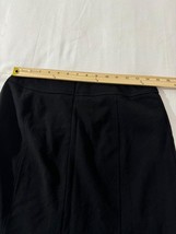 Investments Women's Black Rear Zipper A-Line Pull-On Skirt Size 6 Waist 29" image 10