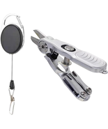 Portable Fishing Line Cutter w/ Retractor • Hook Eye Cleaner • Knot Tyin... - $31.00
