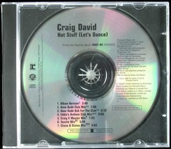 Craig David &quot;Hot Stuff (Let&#39;s Dance)&quot; 2008 Cd MAXI-SINGLE Promo 7 Mixes *Sealed* - £14.21 GBP