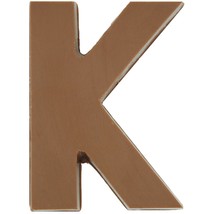 Philadelphia Candies Solid Milk Chocolate Alphabet Letter K, 1.75 Ounce Gift - £5.44 GBP