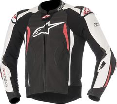 Alpinestars GP Tech V2 Tech-Air Black/white/Red Real Leather Motorcycle Jacket - $249.00