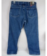 Wrangler Men&#39;s Regular Fit Bootcut Dark Wash Jeans Size 36x29 - $19.79