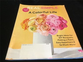 Real Simple Magazine June 2021 A Colorful Life Bright Ideas - £7.51 GBP