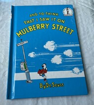 1964 Vtg Out of Print Dr. Seuss And To Think That I Saw It On Mulberry S... - $397.31 MXN