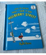 1964 Vtg Out of Print Dr. Seuss And To Think That I Saw It On Mulberry S... - $30.25 CAD