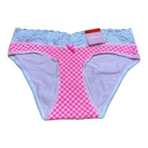 Jenni by Jennifer Moore Womens Bikini, X-Small, Pink Gingham - £12.14 GBP