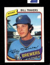 1980 Topps #109 Bill Travers Exmt Brewers *X93007 - £0.76 GBP