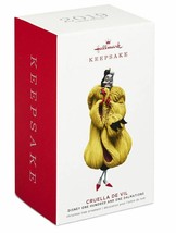 Hallmark Cruella De Vil 101 Dalmations Limited Edition Keepsake Ornament 2019 - £25.57 GBP