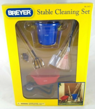Breyer Traditional Horse Stable Cleaning Set Shovel Wheelbarrow Horses Manure 8+ - £10.98 GBP