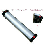 Free shipping Pneumatic Standard Cylinder SC 100 x 450 50-800mm/S 18&quot; st... - $1,441.68 MXN