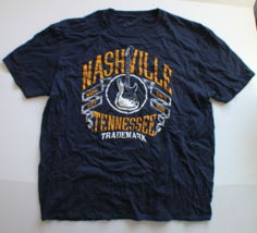Nashville Tennessee Guitar Shirt - Men&#39;s XL - £8.93 GBP
