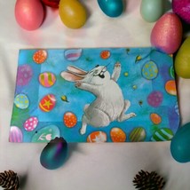 Laura Freeman Easter Bunny Rabbit Mailbox Wrap Magnetic Spring Wrapper Eggs - £11.60 GBP