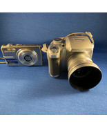 Olympus FE 300 Digital Camera, and Bonus Fuji Fine Pix camera - £46.93 GBP