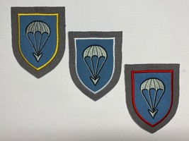 Germany, Bundeswehr, Army, Airborne, Paratroopers Shoulder Patches, Obsolete - £19.93 GBP