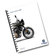 HUSQVARNA 2024 - SVARTPILEN 125 - OWNERS MANUAL - REPRINTED COMB BOUND - $25.14