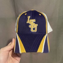 LSU Tigers ONE FIT Cap Hat Y2k Unique Rare Louisiana - £23.36 GBP
