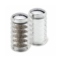 Cole &amp; Mason Beehive Acrylic Salt and Pepper Shaker Set - Clear  - £19.24 GBP