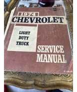 VTG 1974 CHEVROLET LIGHT DUTY TRUCK SERVICE MANUAL REPAIR GUIDE BOOK ST3... - $31.54